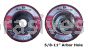 9x3/16x7/8 Grinding Wheel T-27 Resin Bond A24R Metal