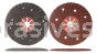CGW Semi-Flex Disc 35836 - 4-1/2 x 7/8 Red Fibre backing, Domed, T29, SC 60 Grit