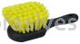 Weiler 42375 8" Utility Scrub Brush Recycled PET Fill Short Handle Foam Block