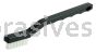Weiler 44609 Small Hand Wire Scratch Brush .012 White Nylon Fill Plastic Block 3 x 7 Rows