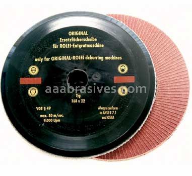CS Unitec 36120 120 Grit Replacement Flap Disc For ROLEI PEF 500