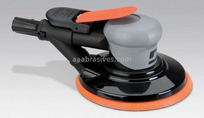 Dynabrade 69013 - 6" Dia. Self-Generated Vacuum Dynorbital Silver Supreme Random Orbital Sander