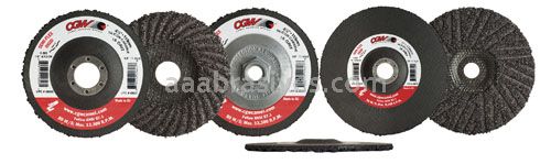 CGW 49615 5 x 5/8-11 Phenolic, T27-Flat, SC 24 Grit