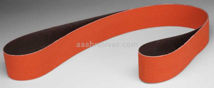 3M&trade; 7010363437 2 x 132 P120 Grit X-wt 747D Cloth Belt
