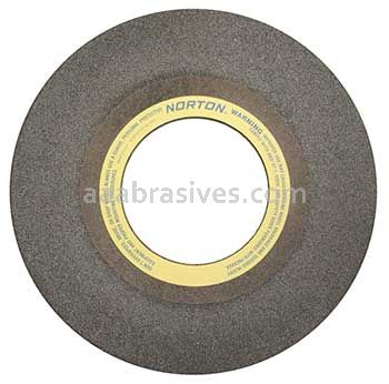 Norton 24 x 3 x 12 4ZF1234-R5B38S Steel Rings with Fine Centers S Webs Type 01 Straight Wheels