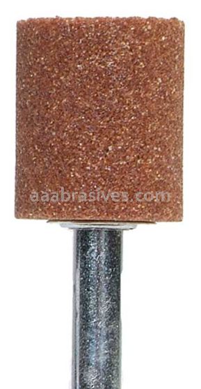 Norton W205 3/4 x 1 Gemini 38A M M4 1/4 x 1-1/2 Vitrified Bond Mounted Points - W Shapes