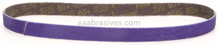 3M™ 7100033185 1/2 x 18 60+ Grit 786F Cubitron™ II File Belt