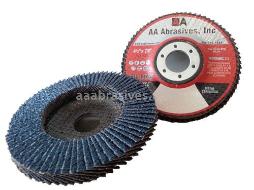 Flap Disc 4x5/8 #60 Zirc PB High Density Type 27 Flat