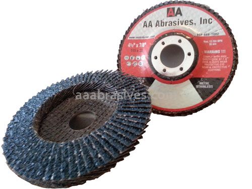 Flap Disc 5x7/8 #60 Zirc CB Standard Type 29 Angled