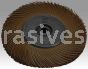 3M™ 7100138290 6 x 1/2 x 1 36 Grit Scotch-Brite™ Radial Bristle Brush with Adapter