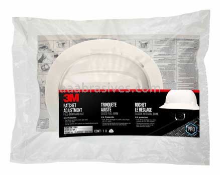 3M™ 7100119484 CHH-FB-R-W6-PS Full-Brim Non-Vented Hard Hat with Ratchet Adjustment