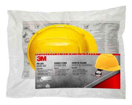 3M™ 7100153544 CHHYH1-12-DC Non-Vented Hard Hat with Pinlock Adjustment