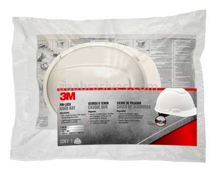 3M™ 7100153546 CHHWH1-12-DC Non-Vented Hard Hat with Pinlock Adjustment