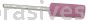 W-178, 3/8x1x1/8"sk, Mounted Point, Vitrified, PA/O