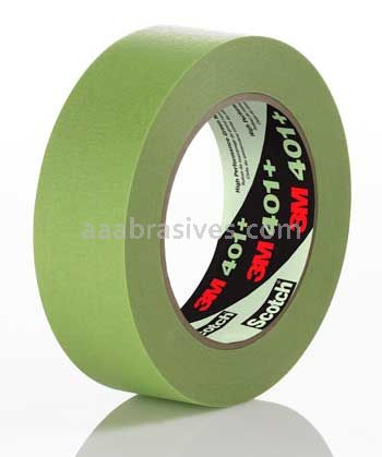 3M™ High Performance Green Masking Tape 401+ 72 mm x 55 m