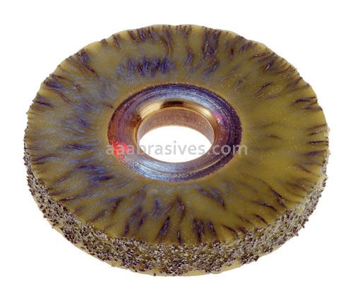 Osborn 1-1/2" TY Encapsulated Wire Wheel (3/16" Wide X .0140 X 3/8" AH)#11698