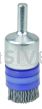 Weiler 11166 3/4" Banded Nylox End Brush .040/120 SC Crimped Fill