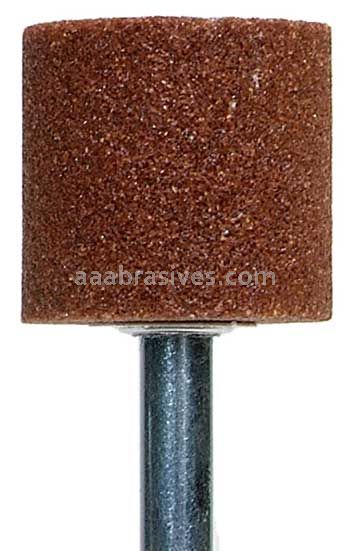 Norton W220 1 x 1 Gemini 38A M/M4 1/4 x 1-1/2 Vitrified Bond Mounted Points - W Shapes