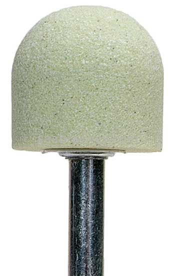 Norton A21 1 x 1/Quantum 3NQ80-OVS/M4 1/4 x 1-1/2 /Vitrified Bond Mounted Points - A Shapes