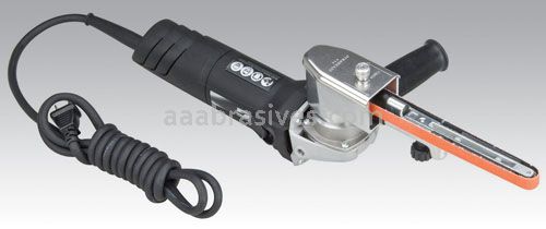 Dynabrade 40616 - Electric Dynafile II Abrasive Belt Tool Versatility Kit 11,000 RPM, 220 V (AC), 3,4 Amp, 50/60 Hz, for 1/8"-3/4" W x 18-24" L (3-19 mm x 457-610 mm) Belts