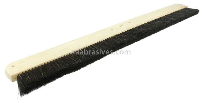 Weiler 79256 36" Cement Finishing Brush Wood Block Horsehair Fill 2-1/2" Trim