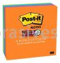 Post-it™ Super Sticky Notes 675-4SSUC 4 in x 4 in Rio de Janeiro Collection 3M 7010372293