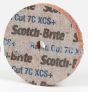 3M™ Scotch-Brite™ 7100048592 3 x 1/8 x 3/8 9C XCS+ Rapid Cut Unitized Wheel