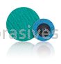 Dynabrade,4" 60 Grit Fibre Roloc Locking-Type Disc