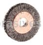 Weiler 15071 1" Small Diameter Crimped Wire Wheel .006" Steel Fill 1/4" Arbor Hole