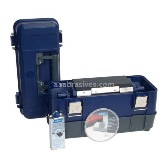 Norton 8 x 3 x 1/2 Portable Oilstone Sharpening Kit
