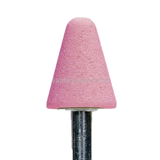 A-6, 3/4x1-1/8x1/4"sk, Mounted Point, Vitrified, PA/O
