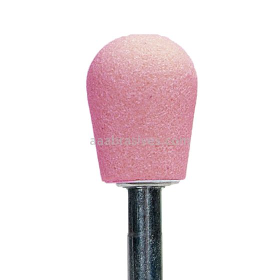 A-23, 3/4x1x1/4"sk, Mounted Point, Vitrified, PA/O
