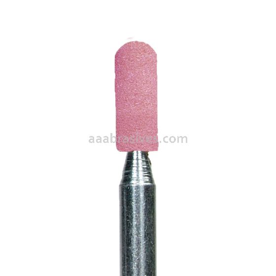 A-24, 1/4x3/4x1/4"sk, Mounted Point, Vitrified, PA/O