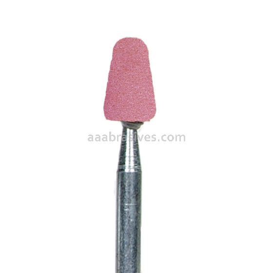 B-44, 7/32x3/8x1/8"sk, Mounted Point, Vitrified, PA/O