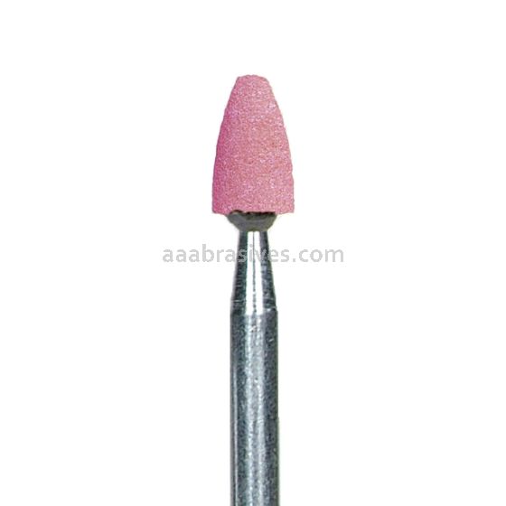 B-45, 3/16x5/16x1/8"sk, Mounted Point, Vitrified, PA/O
