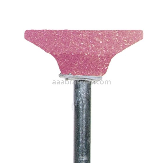 B-81, 3/4x3/16x1/8"sk, Mounted Point, Vitrified, PA/O