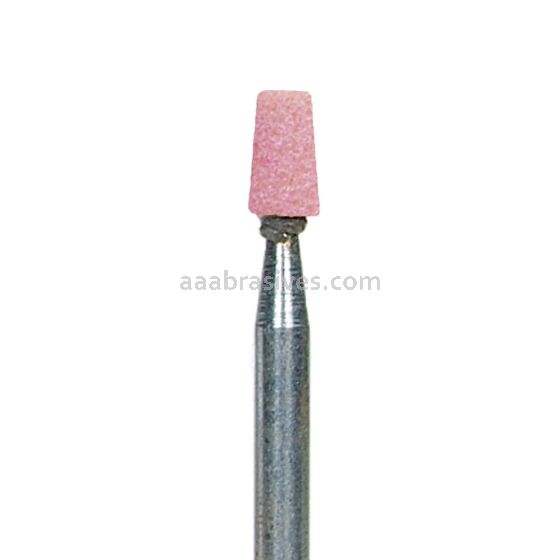 B-96, 1/8x1/4x1/8"sk, Mounted Point, Vitrified, PA/O