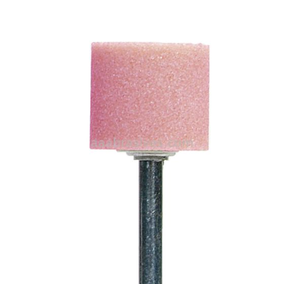 B-131, 1/2x1/2x1/8"sk, Mounted Point, Vitrified, PA/O