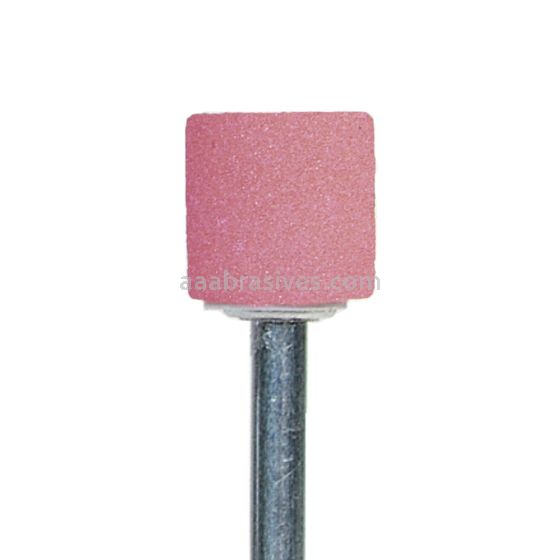 B-133, 3/8x3/8x1/8"sk, Mounted Point, Vitrified, PA/O