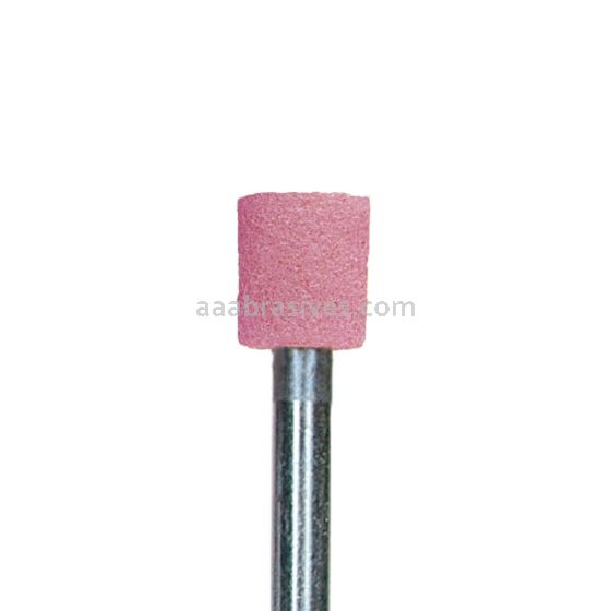 B-136, 1/4x5/16x1/8"sk, Mounted Point, Vitrified, PA/O