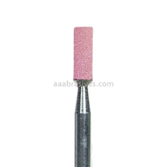 W-145, 1/8x3/8x1/8"sk, Mounted Point, Vitrified, PA/O