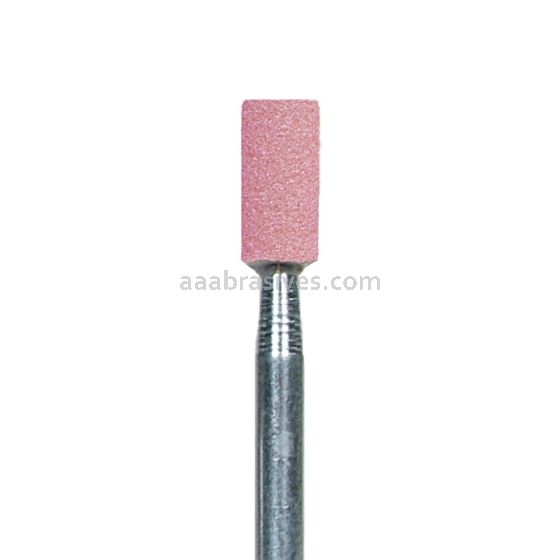 W-153, 3/16x3/8x1/8"sk, Mounted Point, Vitrified, PA/O