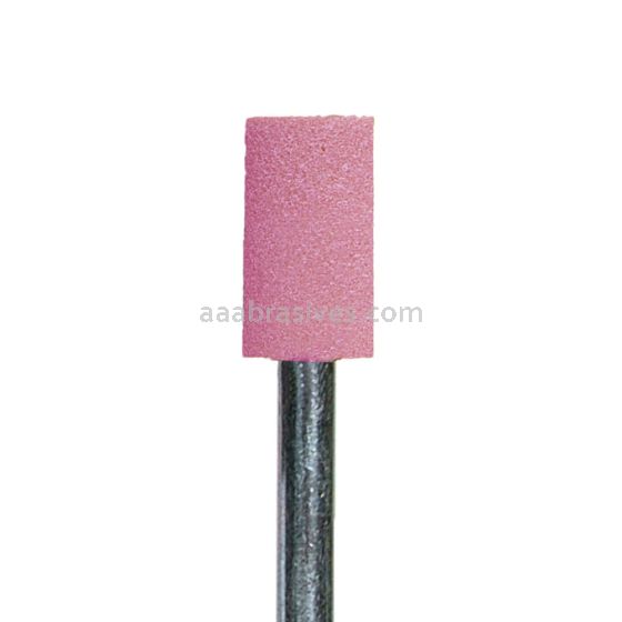 W-163, 1/4x1/2x1/8"sk, Mounted Point, Vitrified, PA/O