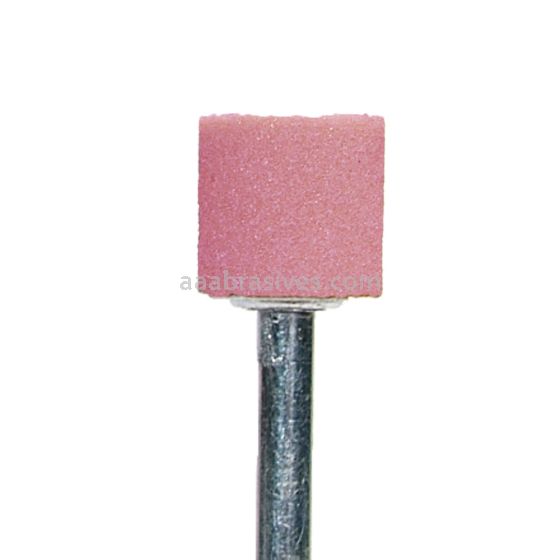W-175, 3/8x3/8x1/8"sk, Mounted Point, Vitrified, PA/O