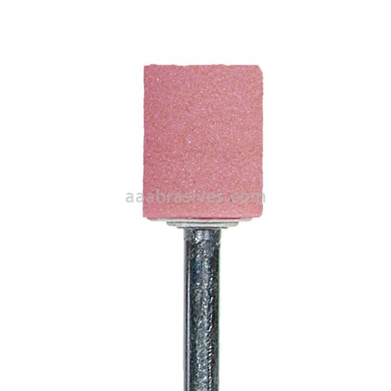 W-176, 3/8x1/2x1/8"sk, Mounted Point, Vitrified, PA/O