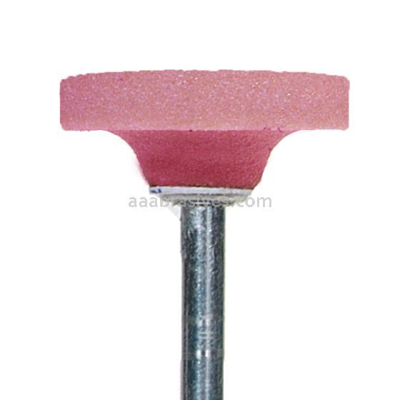 W-200, 3/4x1/8x1/4"sk, Mounted Point, Vitrified, PA/O