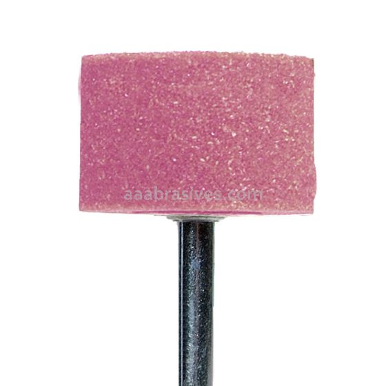W-237, 1-1/2x1x1/4"sk, Mounted Stone, Vitrified, PA/O