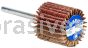 Merit Abrasives 08834137495 1-3/16 x 1/8 x 1/8 Small Diameter Flap Wheels With 1/8" Steel Shank 320 Grit Merit Aluminum Oxide