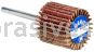 Merit Abrasives 08834137505 1-3/16 x 3/16 x 1/8 Small Diameter Flap Wheels With 1/8" Steel Shank 320 Grit Merit Aluminum Oxide