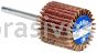 Merit Abrasives 08834137508 1-3/16 x 3/16 x 1/8 Small Diameter Flap Wheels With 1/8" Steel Shank 60 Grit Merit Aluminum Oxide